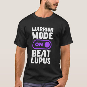 Camiseta Modo Guerrero Vestimenta de Luchador contra Lupus