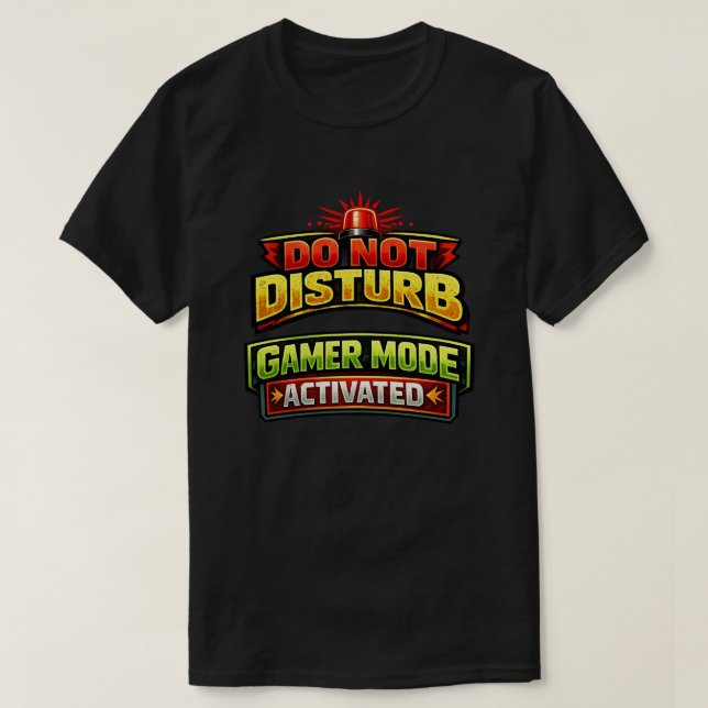 Camiseta Modo Jugador (Diseño del anverso)