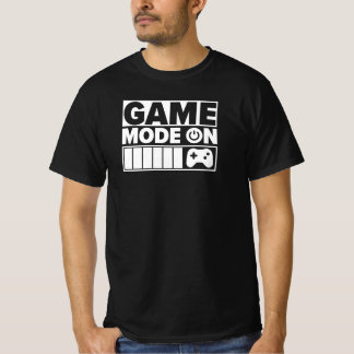 Camiseta Modo Jugador Activado Frase Divertida de Jugador