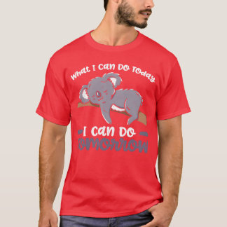 Camiseta Modo Koala Espíritu Animal Lifestyle Cuidado Zooló