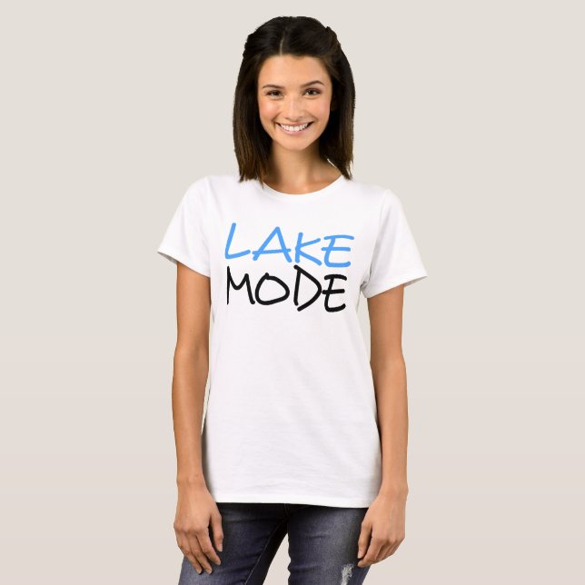 Camiseta Modo lago (Anverso completo)
