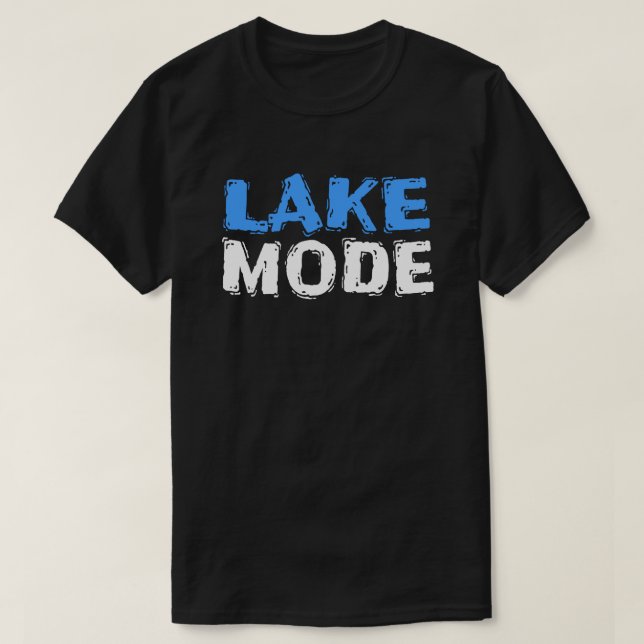 Camiseta Modo lago (Diseño del anverso)