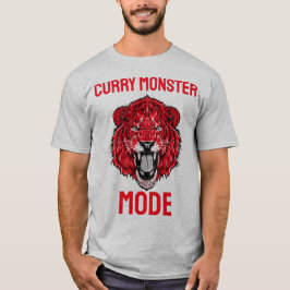 Camiseta Modo Monstruo del Curry Amante del Curry