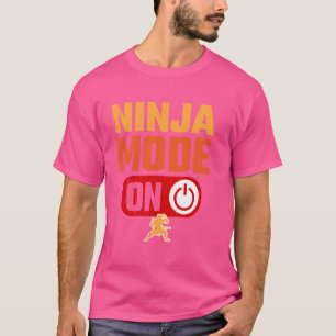 Camiseta Modo Ninja En Warrior Funny
