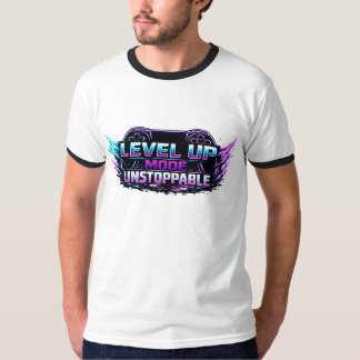 CAMISETA 🎮 MODO NIVEL SUPERIOR: INDETENIBLE 🔥 EL JUEGO DE