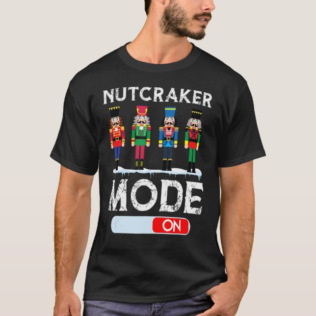 Camiseta Modo Nutcracker En Los Navidades De Ballet De Bail (Anverso)