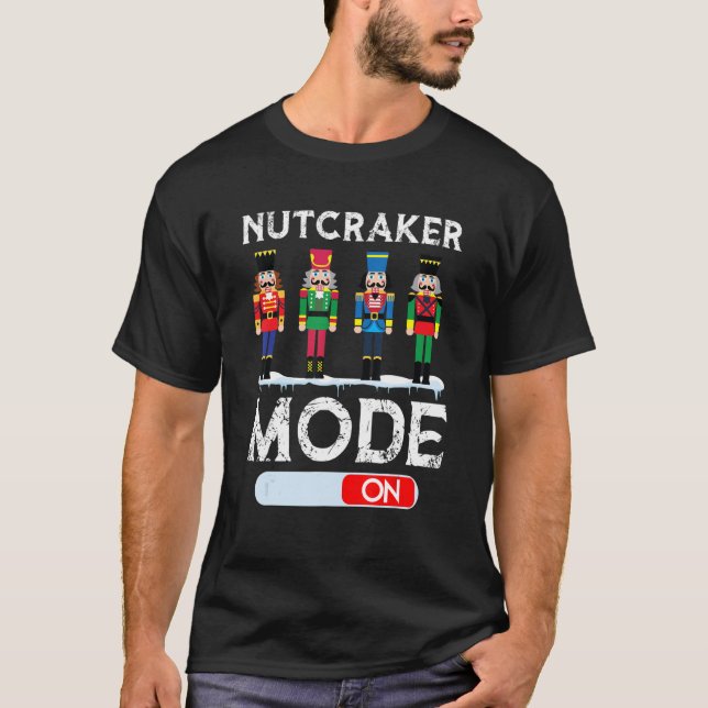 Camiseta Modo Nutcracker En Los Navidades De Ballet De Bail (Anverso)