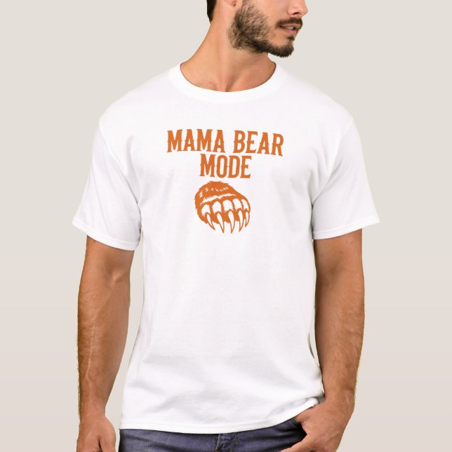 CAMISETA MODO OSO MADRE (Anverso)