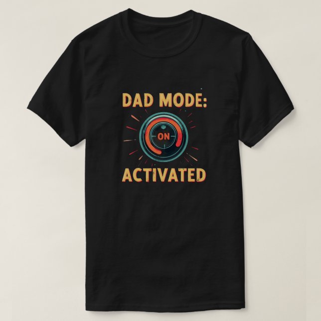 Camiseta Modo padre: activado (Diseño del anverso)