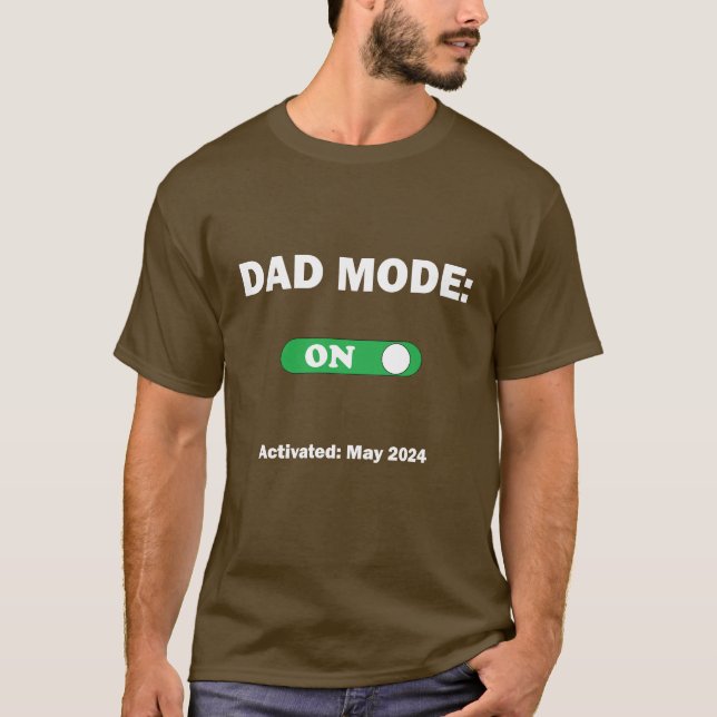 Camiseta Modo padre: activado (Anverso)