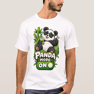 Camiseta Modo Panda Activado
