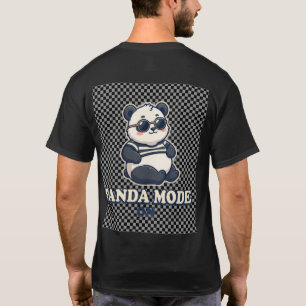 Camiseta Modo Panda Transparente Activado (Nuevo Diseño 🔥)