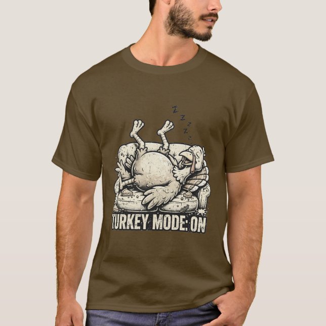 Camiseta Modo Pavo Activado (Anverso)