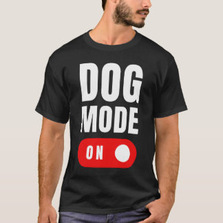 Camiseta Modo Perro divertido en el té - Dogos lindo - Modo