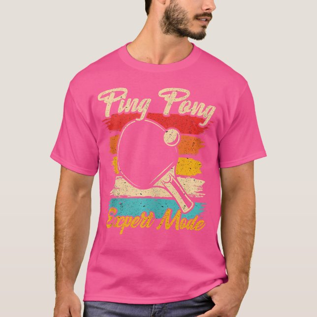 Camiseta Modo Ping Pong Expert - Tenis divertidos de mesa (Anverso)