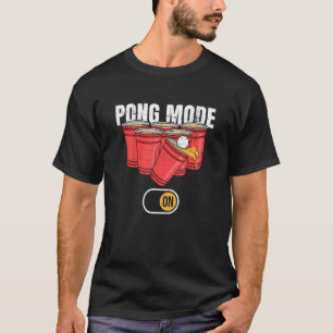 Camiseta Modo Pong En Cita Para Una Leyenda De Beer Pong