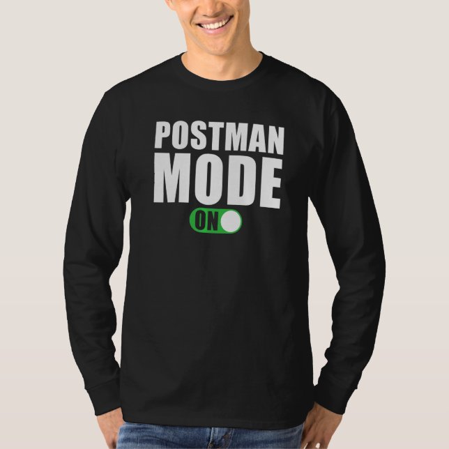 Camiseta Modo Postman activado  Postman (Anverso)