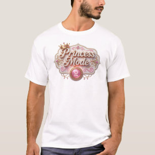 Camiseta MODO PRINCESA Edgy Creación Personalizada