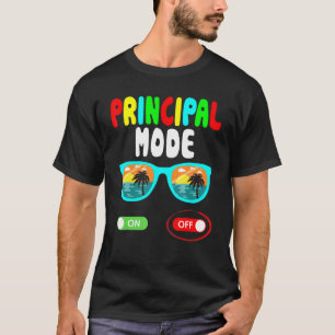 Camiseta Modo Principal Apagado El Último Día De Vacaciones