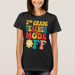 Camiseta Modo Profesor de 2do Grado Groovy Desactivado