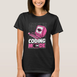 Camiseta Modo Programador Activado Programación Codificaci
