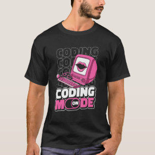 Camiseta Modo Programador Activado Programación Desarrollad
