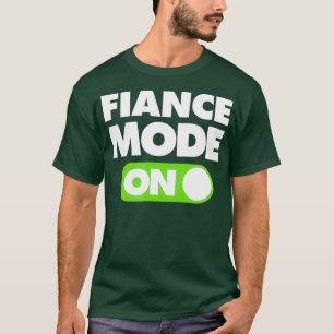 Camiseta Modo prometido en  Pareja recién casada