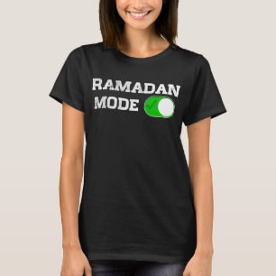 Camiseta Modo Ramadán en fiestas de Ramadán Musulmanes
