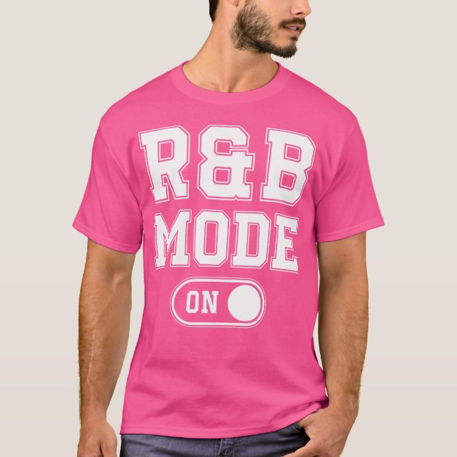 Camiseta Modo Rb Sobre El Cantante Soul Gracioso Regalo Mús (Anverso)