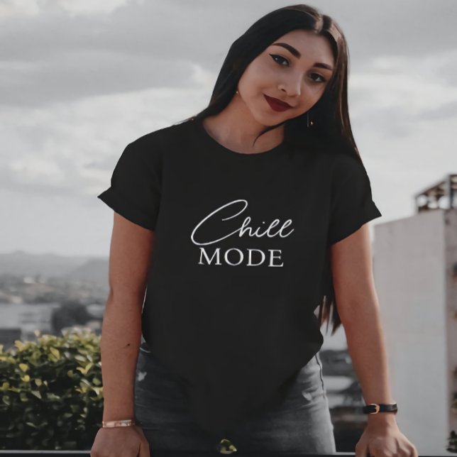 Camiseta Modo Relajado: Vibraciones Relajadas (Subido por el creador)