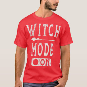 Camiseta Modo Retro De Brujas En La Graciosa Novedad Hallow