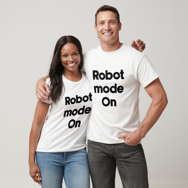 Camiseta Modo robot activado (Unisexo)