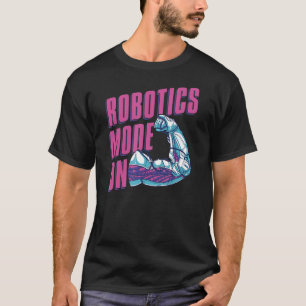 Camiseta Modo Robots En Inteligencia Artificial Ai Robótica