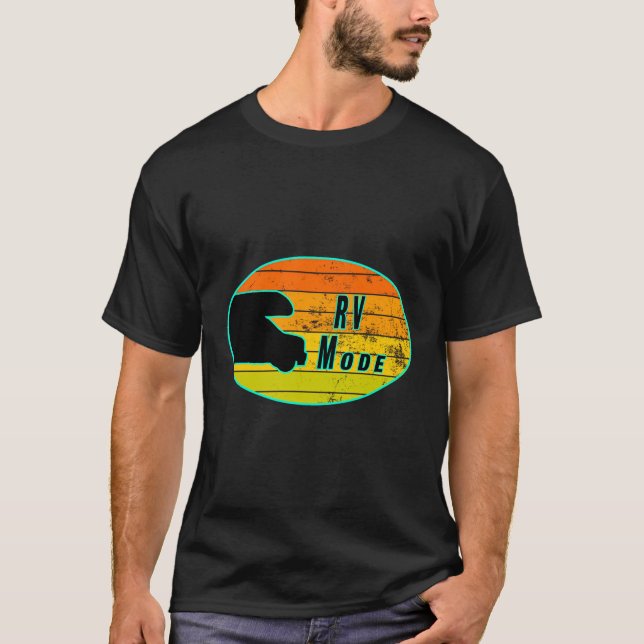 Camiseta Modo Rv Y Camping (Anverso)