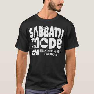 Camiseta Modo Sábado Activado Senderismo Adventista del Sép