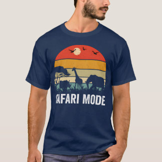 Camiseta Modo Safari Zoo Safari Animal Fauna Animales niño