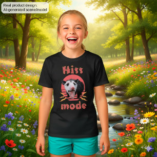 Camiseta Modo Siseo Zarigüeya Divertida Animal Caótico