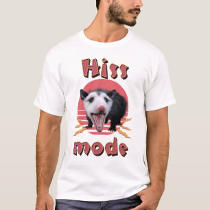 Camiseta Modo Siseo Zarigüeya Divertida Animal Caótico