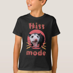 Camiseta Modo Siseo Zarigüeya Divertida Animal Caótico