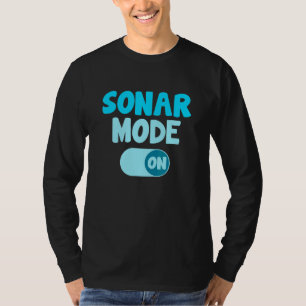 Camiseta Modo Sonar Activado Biólogo Marino