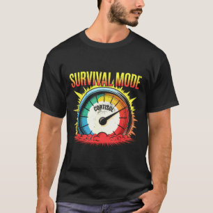Camiseta modo supervivencia cortisol estrés humor alto cort