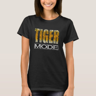 Camiseta Modo Tigre Glamnu Animales Hombres Mujeres Jóvenes