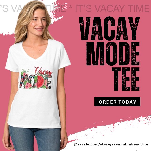 Camiseta Modo Vacaciones (Subido por el creador)
