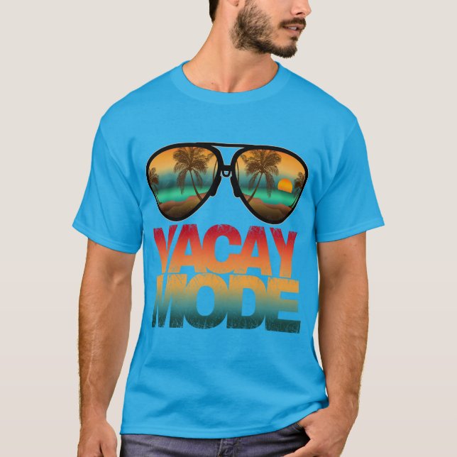Camiseta Modo Vacaciones (Anverso)