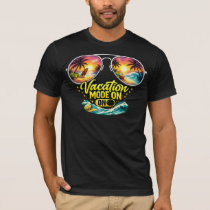 Camiseta Modo Vacaciones Activado Se Siente Como Suave Vera