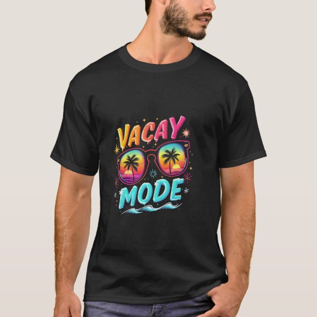 Camiseta MODO VACACIONES Vacaciones (Anverso)
