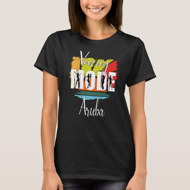 Camiseta Modo Vacay Aruba 2 (Anverso)