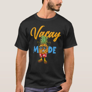 Camiseta Modo Vacay Cruise G de verano de vacaciones de piñ