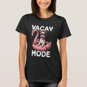 Camiseta Modo Vacay Cute Norfolk Terrier Perro Mamá Vac Ver
