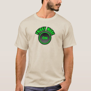 Camiseta Modo Viernes: Activado – Humor de oficina en viern
